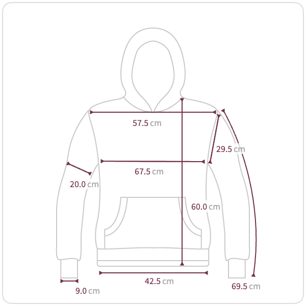 Size chart illustration