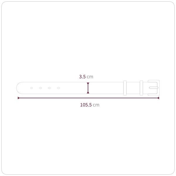 Size chart illustration