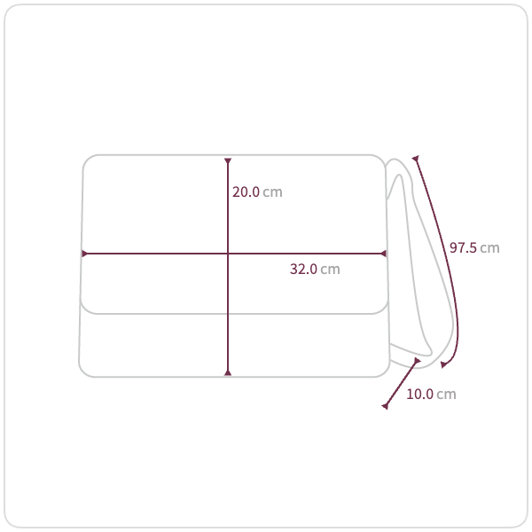 Size chart illustration
