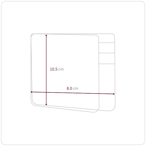 Size chart illustration