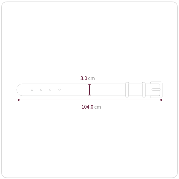 Size chart illustration