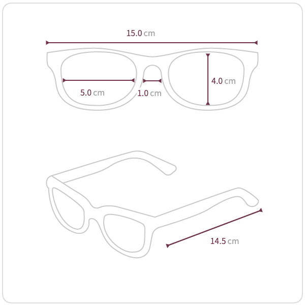 Size chart illustration