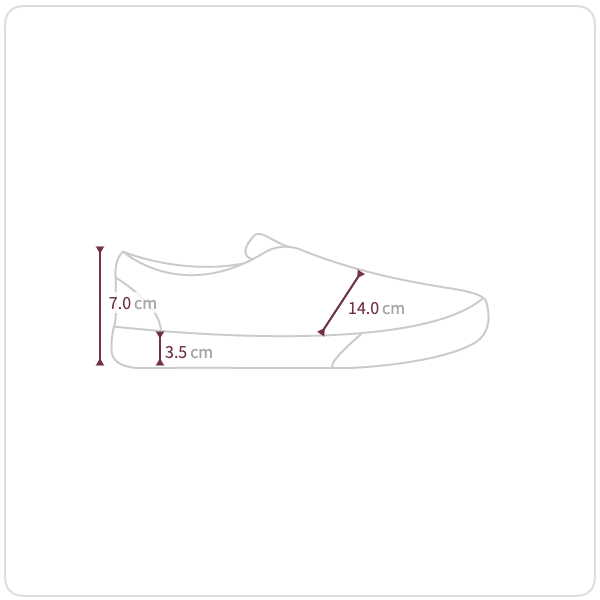 Size chart illustration