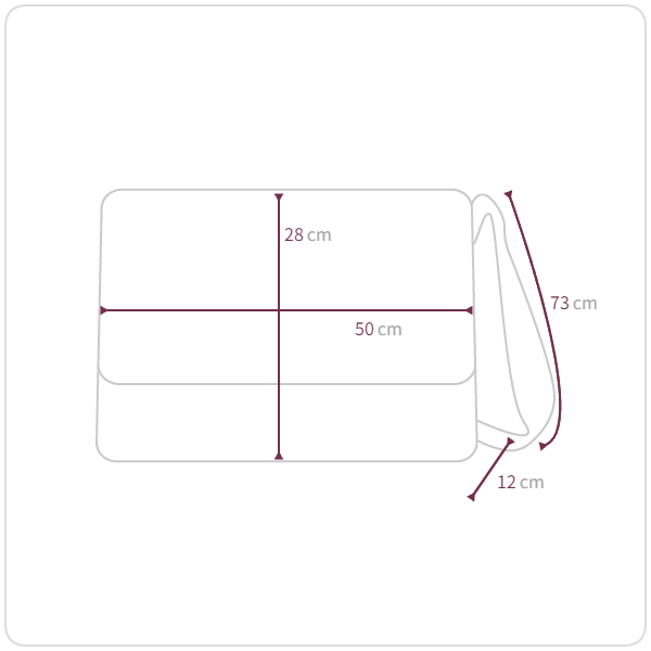 Size chart illustration