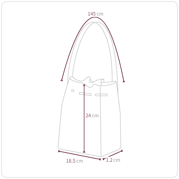 韓国限定レーベル] WL BUCKET BAG MINI - cream ノースフェイス