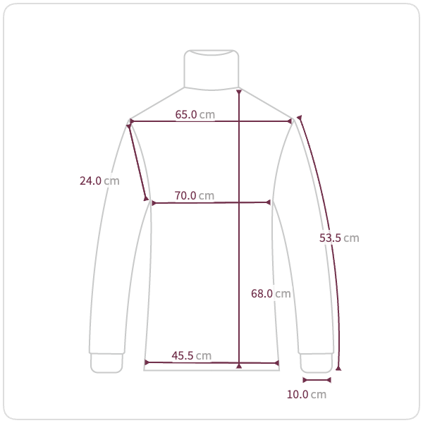 Size chart illustration