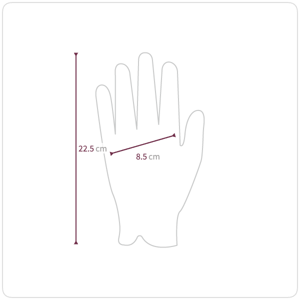 Size chart illustration