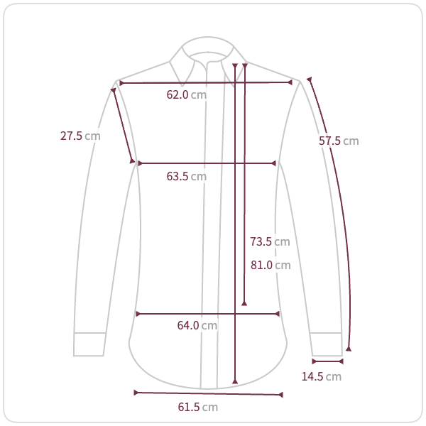 Size chart illustration