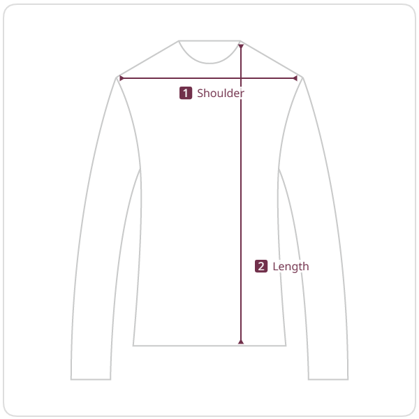 Size chart illustration