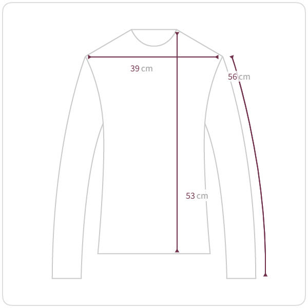 Size chart illustration