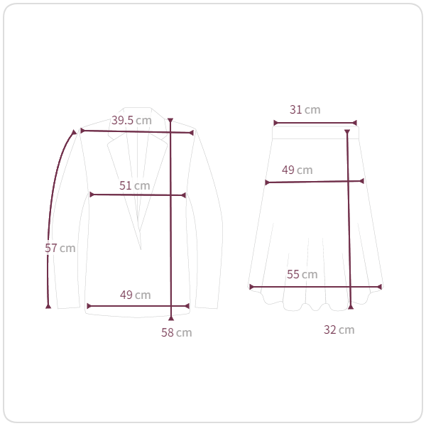 ARCHIVIO ロゴプリント ジャケット スカート 上下セット36 ARCHIVIO ロゴプリント ジャケット スカート 上下セット36