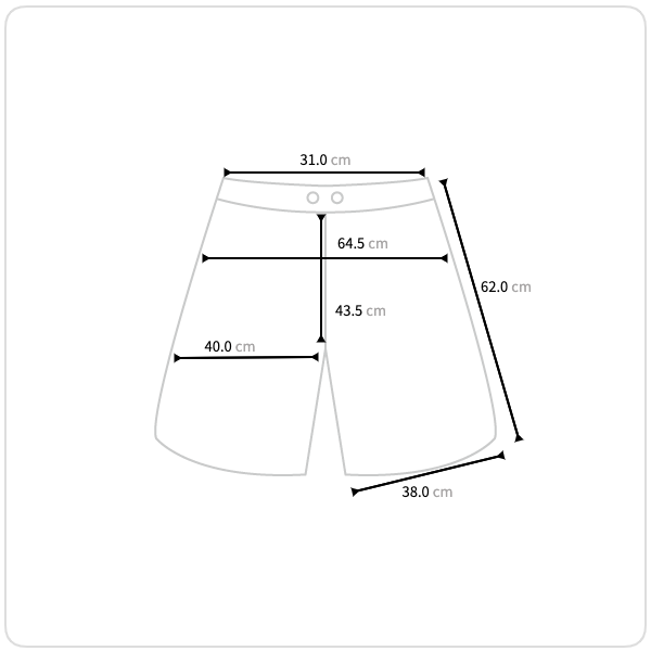 Size chart illustration