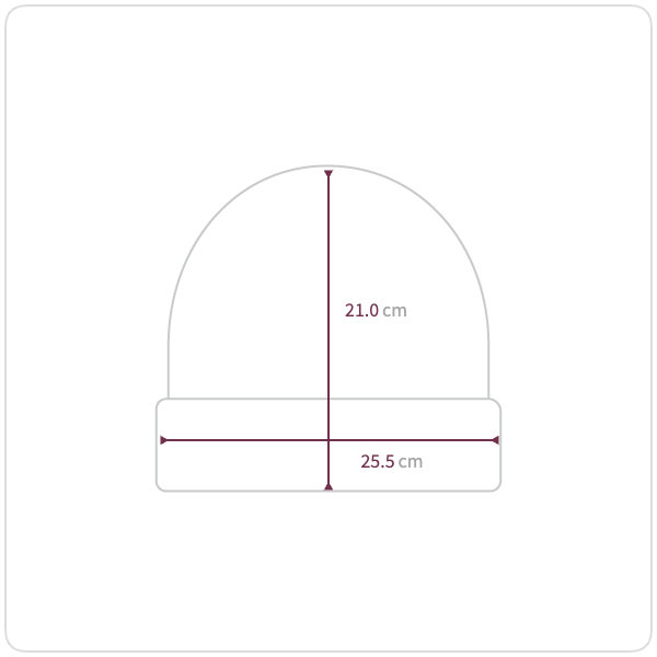 Size chart illustration