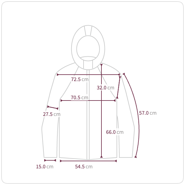 Size chart illustration