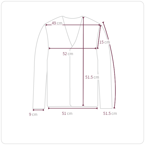 Vネックルーズフィットカーディガン | ファッション通販サイト NUGU