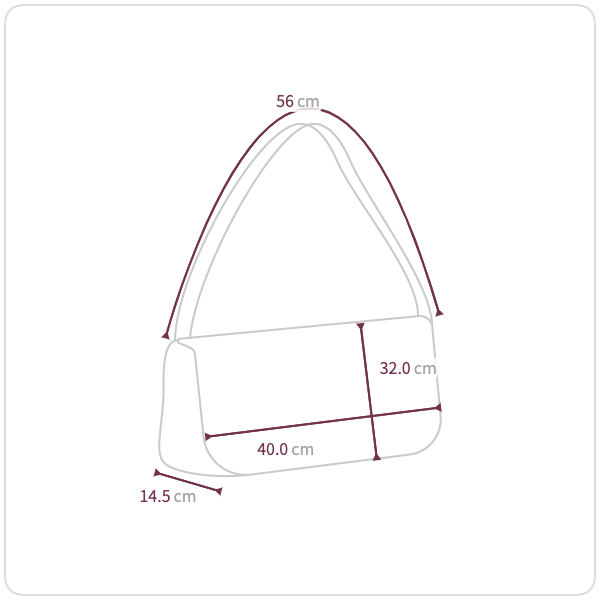 Size chart illustration