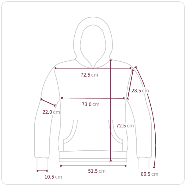 Size chart illustration