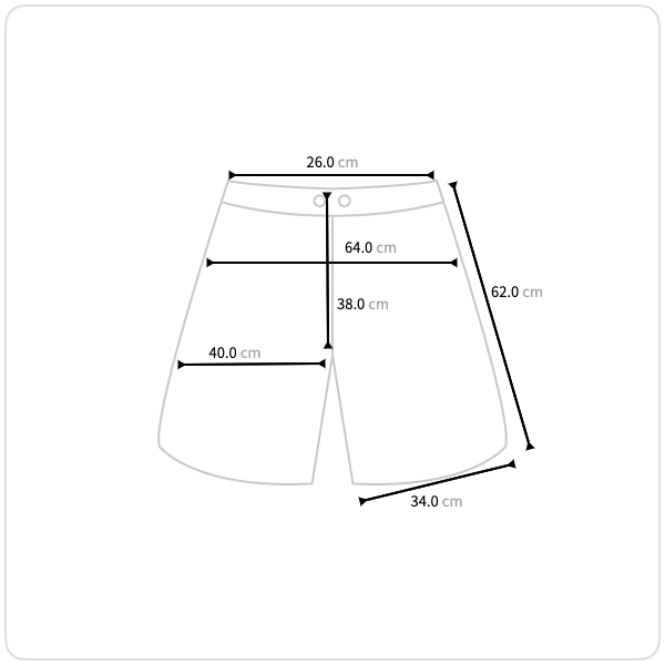 Size chart illustration