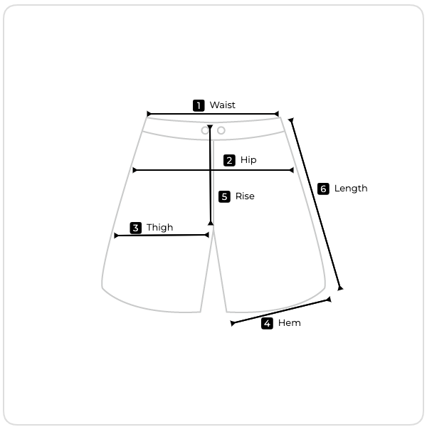 Size chart illustration