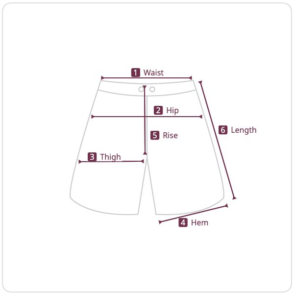Size chart illustration