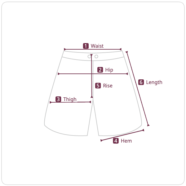 Size chart illustration