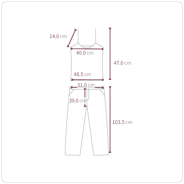 【新品】コーデ売り♡ ショルダーフリルキャミ＆レースアップデニムワイドパンツ SOMETHING LISAレースアップワイドデニムパンツ（デニムパンツ