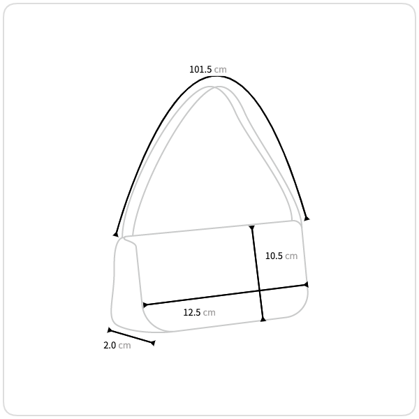 Size chart illustration
