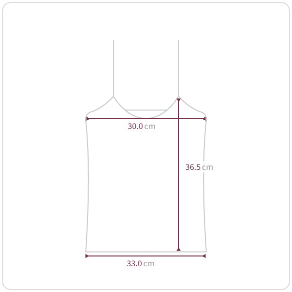 Size chart illustration