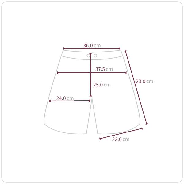 Size chart illustration