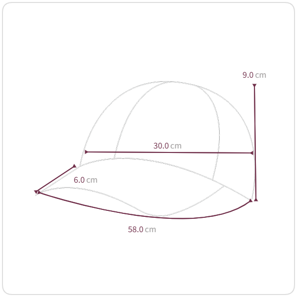 Size chart illustration
