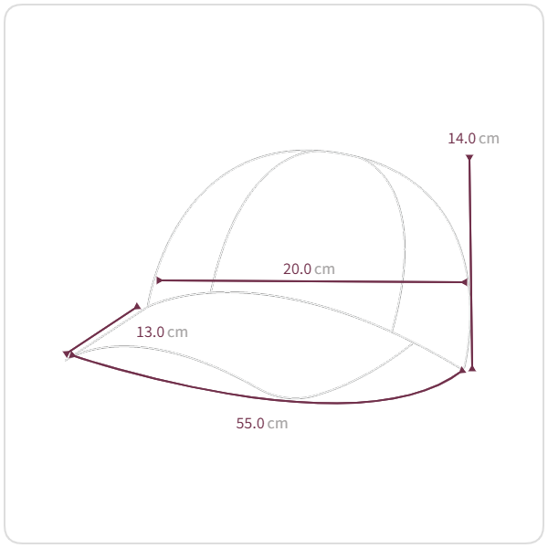 Size chart illustration