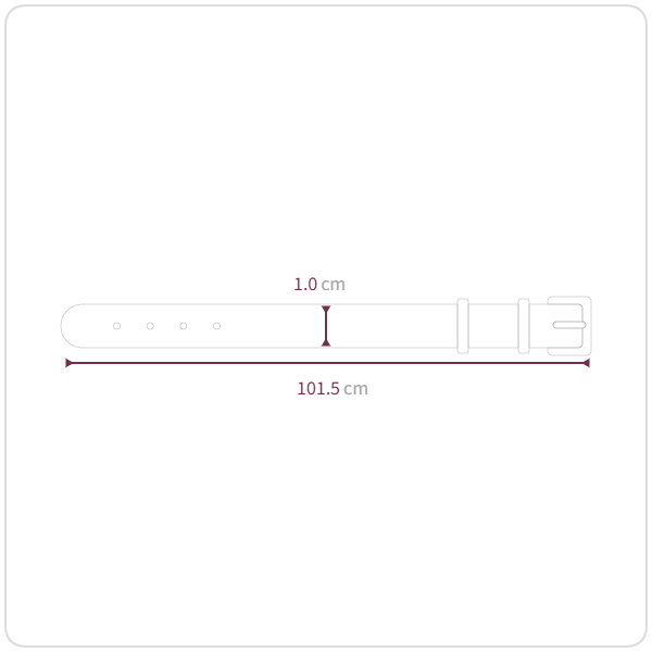 Size chart illustration