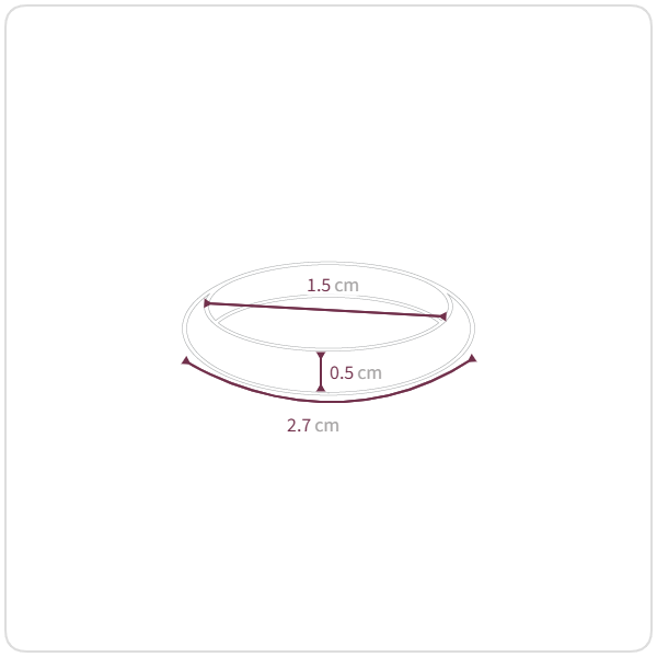 Size chart illustration