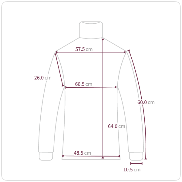 Size chart illustration