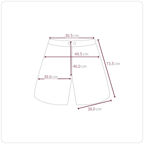Size chart illustration