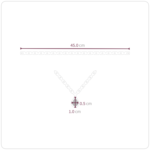 Size chart illustration