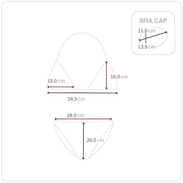 Size chart illustration