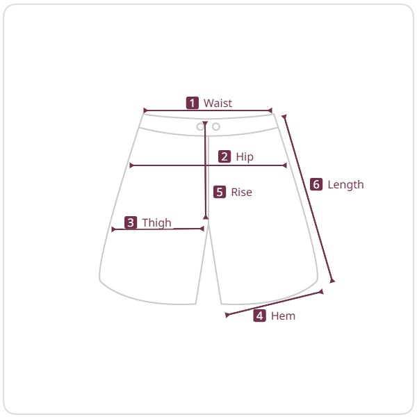 Size chart illustration