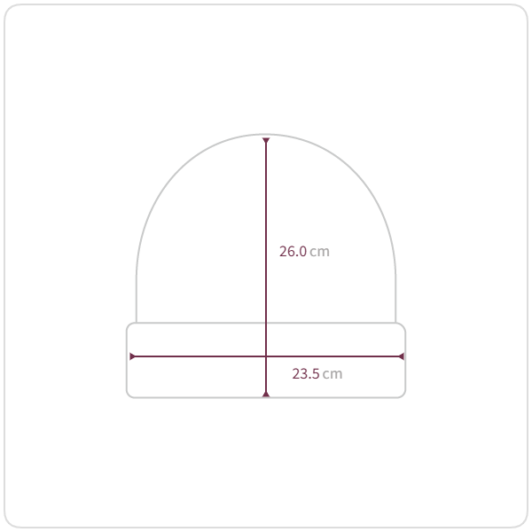 Size chart illustration
