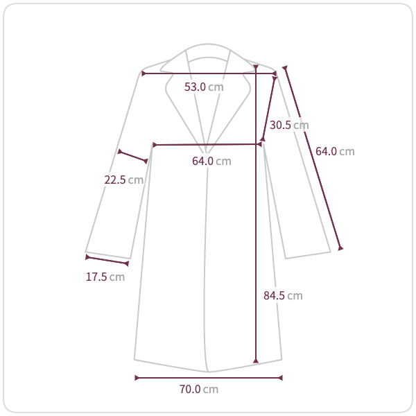 Size chart illustration