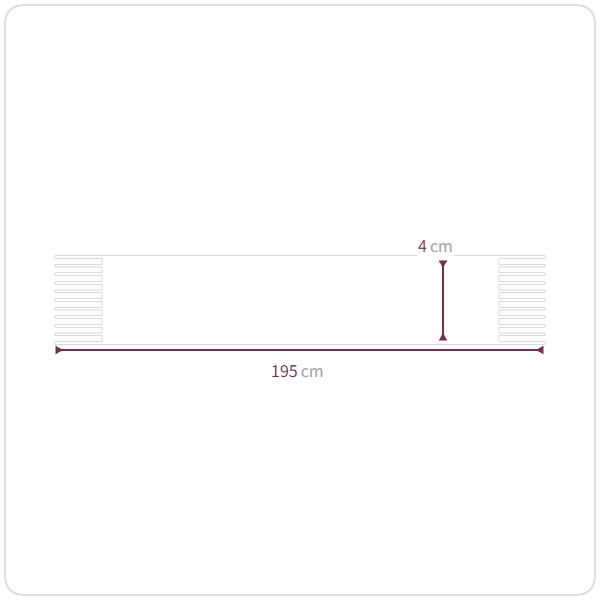 Size chart illustration