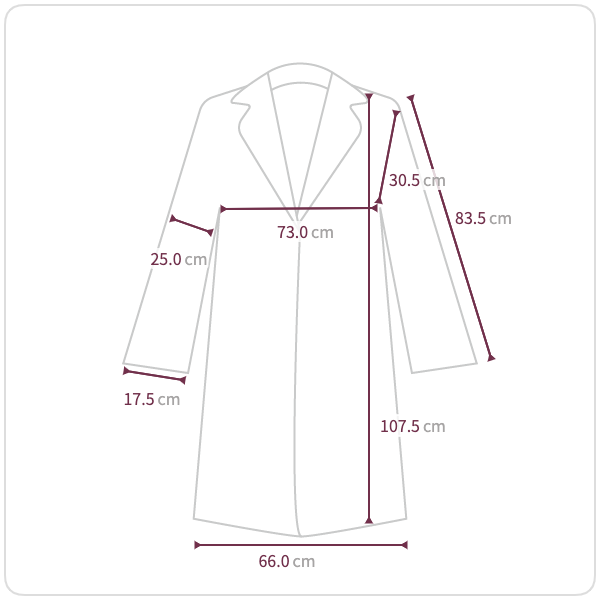 Size chart illustration