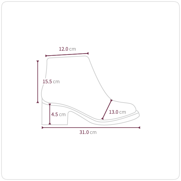 Size chart illustration