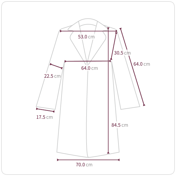 Size chart illustration