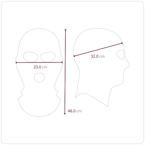 Size chart illustration