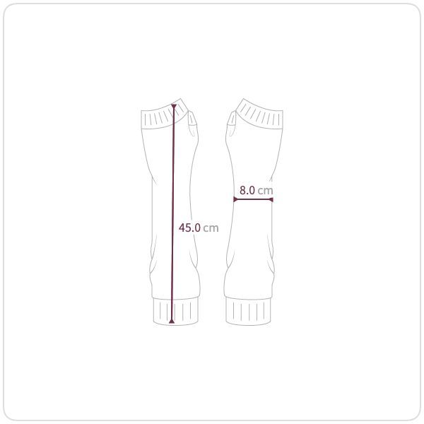 Size chart illustration