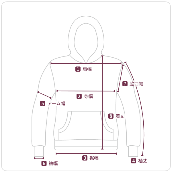 ユニセックス）USAパーカー | ファッション通販サイト NUGU
