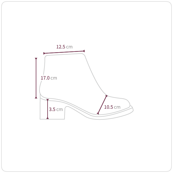 Size chart illustration