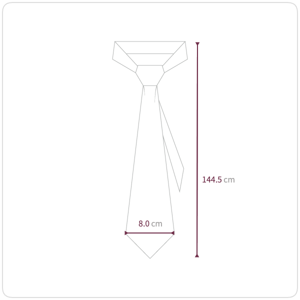Size chart illustration