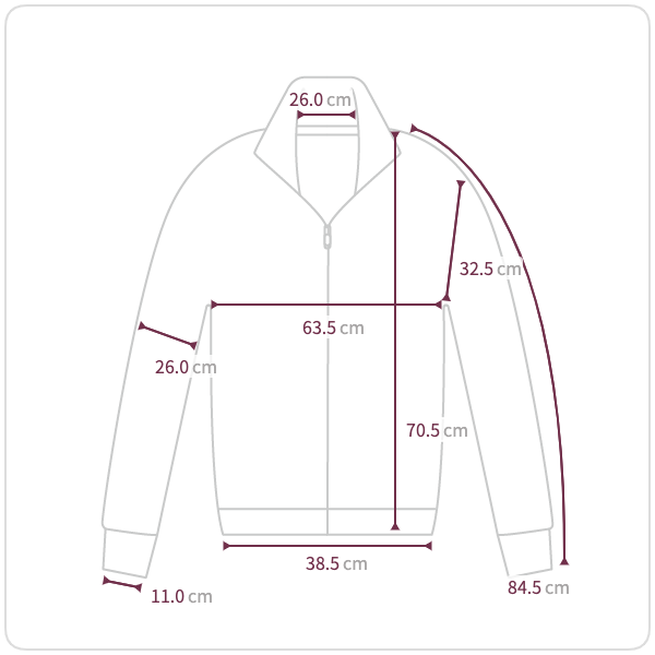 Size chart illustration